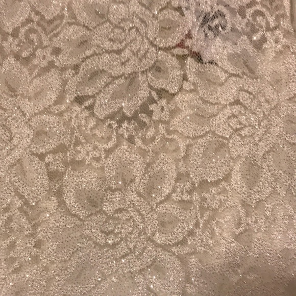 NWT Lily Rose Shimmering Black and White Dress - Picture 4 of 8